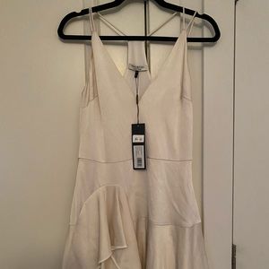 Brand New Halston Satin Dress, Size 4